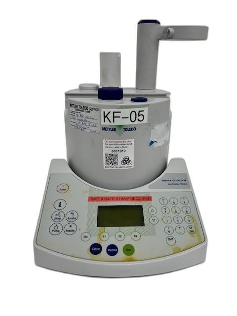Mettler Toledo Titrator DL38 Karl Fischer Moisture Analyzer for Precise Water Content Measurement
