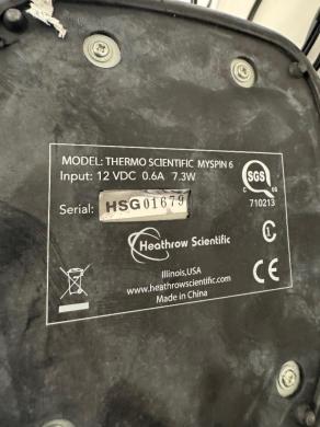 Thermo Scientific mySpin 6 Mini Centrifuge for Microtubes and PCR Strips-cover