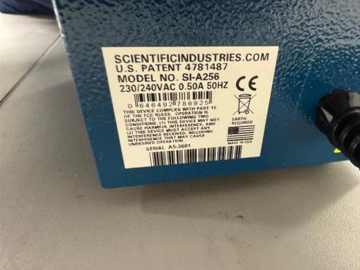 Scientific Industries Digital Vortex Genie 2 SI-A256 Digital Laboratory Vortex Mixer-cover