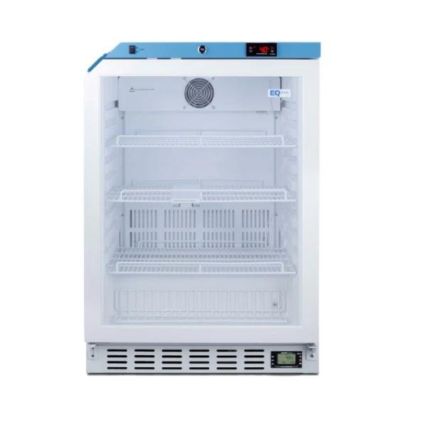 Accucold ACR52GNSF456LHD 24" Wide Built-In Healthcare Refrigerator NSF/ANSI 456 Certified for Vaccine Storage