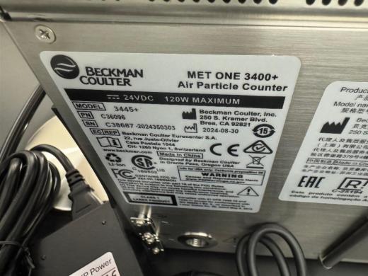 Beckman Coulter MET ONE 3400+ High-Performance Air Particle Counter-cover