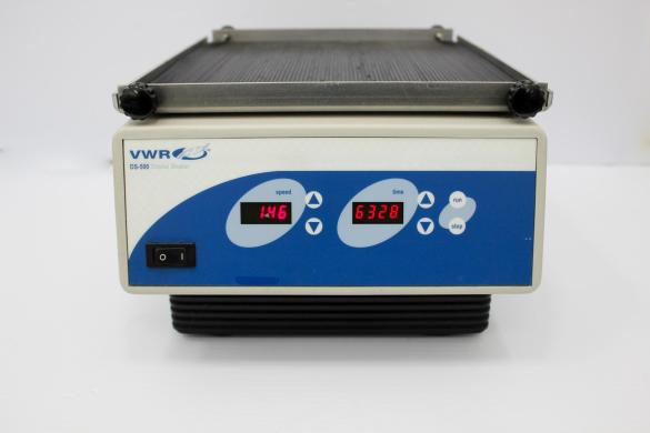 VWR DS-500 Orbital Shaker with Digital Timer, 25-500 RPM, Microprocessor-Controlled-cover