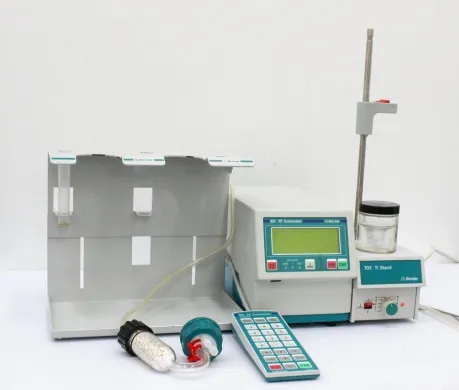 Metrohm 831 KF Coulometer Benchtop Moisture Analyzer with Dual RS 232C Interfaces