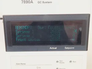 Agilent 7890A Gas Chromatography System with 5975C Inert Mass Selective Detector and CTC GCPAL Autosampler, 32 of 41