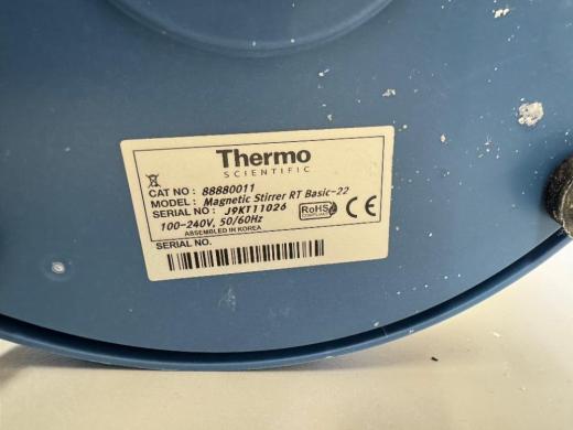 Thermo RT basic-12 Magnetic Stirrer-cover