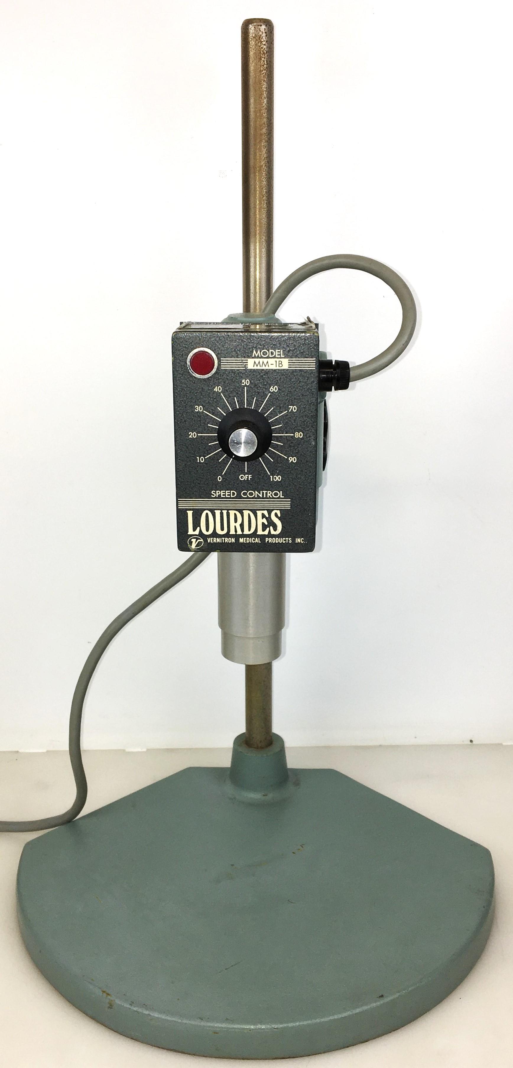 Lourdes MM-1B Model 600 Homogenizer with Sorvall OM-2000 Microblade Attachment