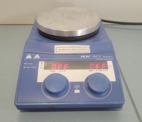Heated magnetic stirrer IKA RCT Basic safety control-cover