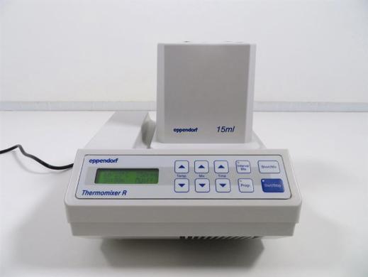 Eppendorf Thermomixer R with 15ml Tube Block for Controlled Mixing and Heating-cover