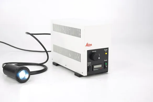 Leica EL6000 Fluorescence Light Source with Adapter 11504118, Part 11504115