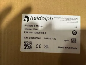 Heidolph Titramax 1000 Laboratory Orbital Shaker and Mixer, 4 of 4
