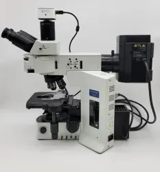 Olympus BX51 Upright Fluorescence Microscope with FISH Capability and Trinocular Head, 2 of 6