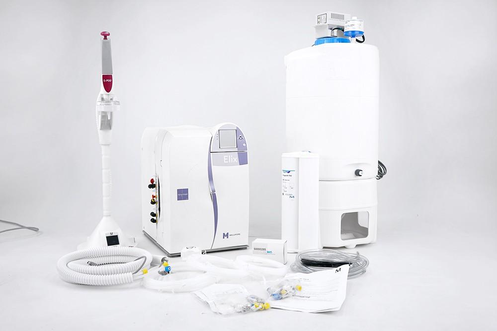 Millipore Elix Advantage 3 UV Water Purification System, 60 L, with E-POD and Tank