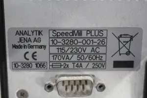 Analytik Jena SpeedMill PLUS Homogenizer, 4 of 5