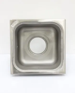 SMITH 3002-3007 Body Sani-Ceptor Stainless Steel Floor Drain with Nickel Bronze Top