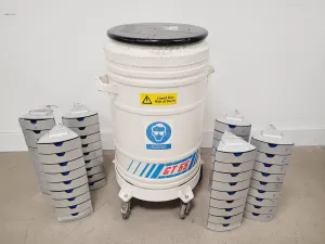 GT 55 Liquid Nitrogen Dewar with Storage Racking, 8 of 9