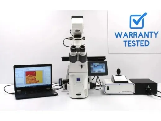 Zeiss AXIO Observer 7 Inverted Motorized Fluorescence Microscope with New Filters