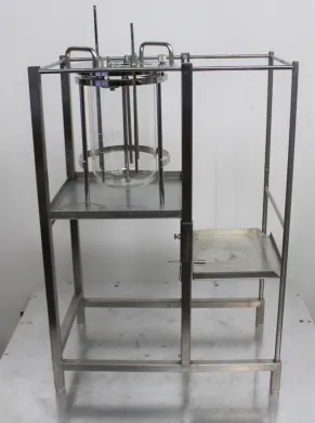 Sartorius Glass Chromatography Column with 2L Capacity and Base, 24 cm Length