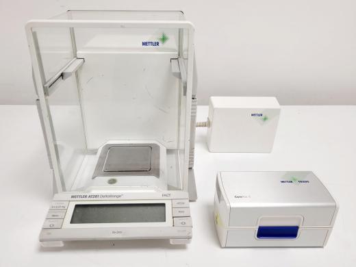 Mettler AT261 DeltaRange Analytical Balance Lab-cover