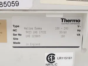 Thermo Electron Corporation Helios Gamma UV-Vis Spectrophotometer, 3 of 7
