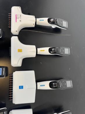 INTEGRA Biosciences Multichannel Electronic Pipettes - Assorted Channel Configurations (Lot of 9)-cover