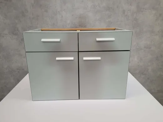 Potteau Plinth Cabinet L. Gray 900