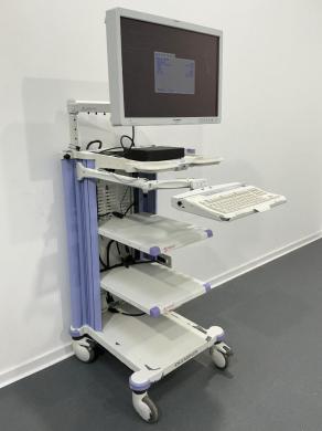 Olympus WM-NP1 Endoscopy Trolley with OEV261H HD Monitor and MAJ-1428 Keyboard Tray-cover