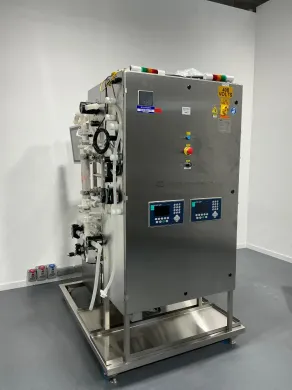 G&G Technologies F890369 Tangential Flow Filtration (TFF) Skid System with Dual Digital Control Panels