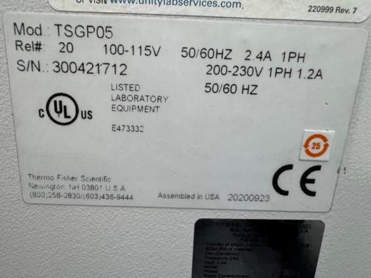 Thermo Fisher Scientific TSGP05 Digital Laboratory Water Bath-cover