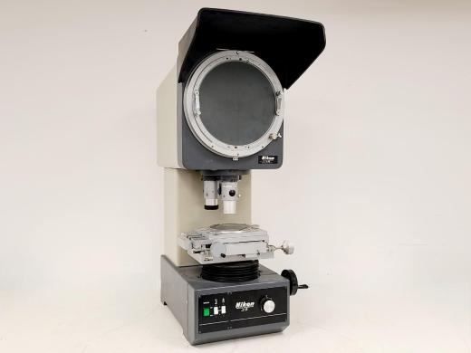 Nikon Profile Projector V-12 with Metronic200 Model 202 Digital Readout System-cover