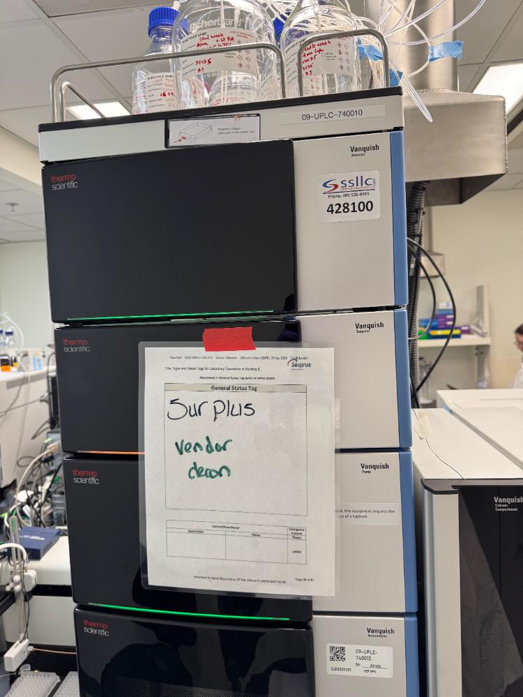 Thermo Scientific LTQ Orbitrap XL High-Resolution LC/MS System with Linear Ion Trap and Multi-Detector Configuration