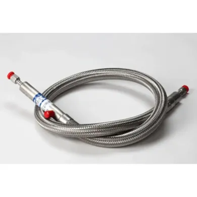 Taylor Wharton VJ Super Flex 4' Vacuum Jacketed Liquid Nitrogen Transfer Hose with 1/2" Flare Fittings