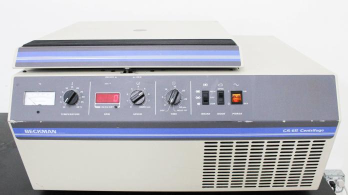 Beckman GS-6R Refrigerated Benchtop Centrifuge -10°C / 5,642 g-cover