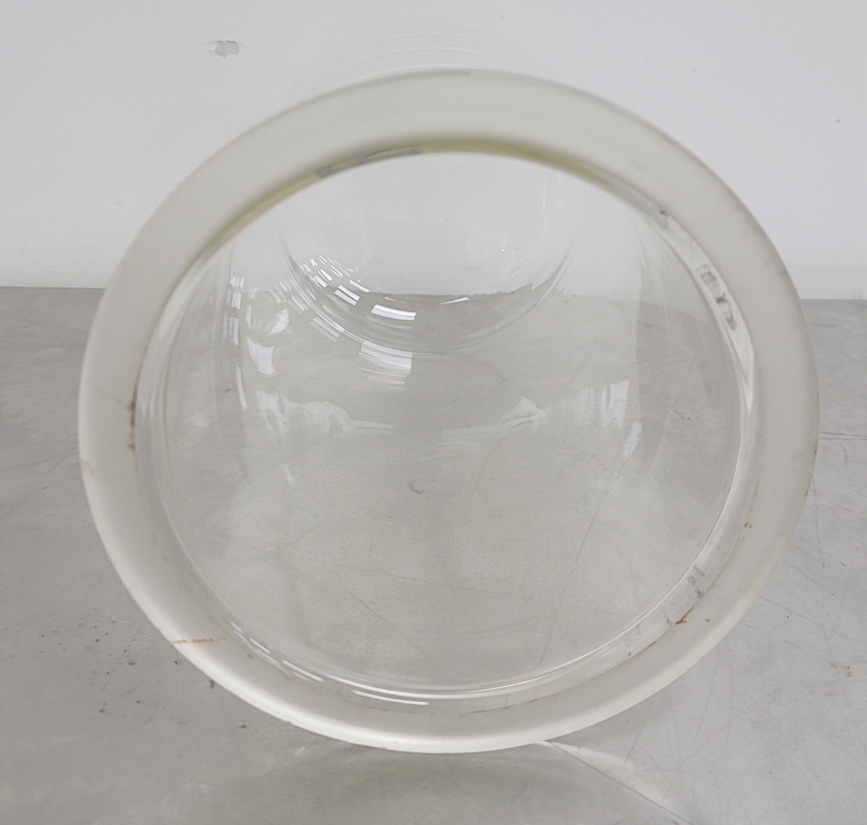 Quark 4000ml Cylindrical Chemistry Glass Reaction Vessel with 150mm Flat Flange