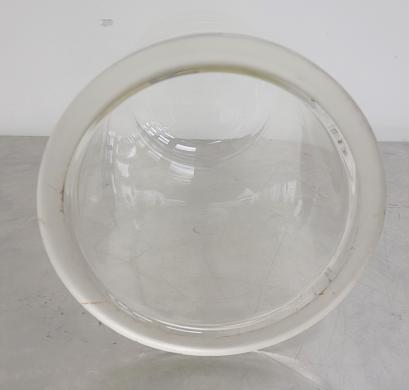 Quark 4000ml Cylindrical Chemistry Glass Reaction Vessel with 150mm Flat Flange-cover