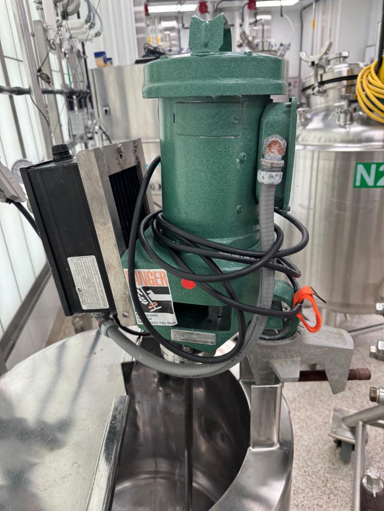 Precision Stainless 60 Liter Stainless Steel Mixing Vessel with Adjustable Speed Drive