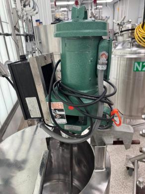 Precision Stainless 60 Liter Stainless Steel Mixing Vessel with Adjustable Speed Drive-cover