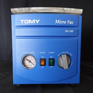 TOMY MV-100 Micro Vac Vacuum Centrifugal Concentrator-cover