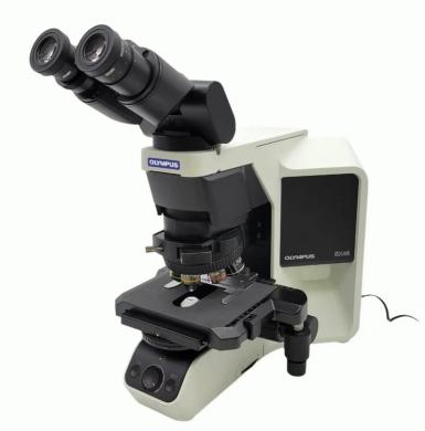 Olympus BX46 LED Microscope with Apo 2x and Fluorite Objectives, Tilting Binocular-cover
