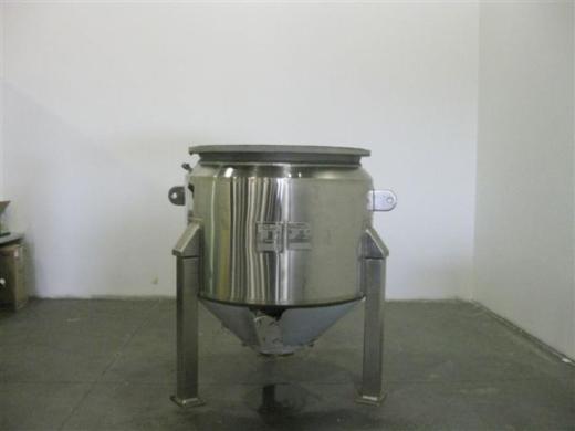 Pfaudler 200 Gallon Glass-Lined Stainless Steel Reactor Body-cover
