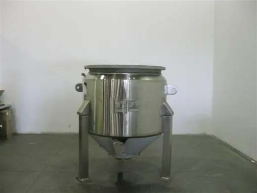 Pfaudler 200 Gallon Glass-Lined Stainless Steel Reactor Body