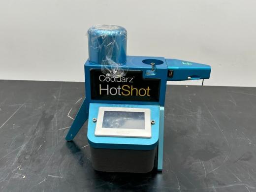 CoolJarz HotShot 1500 Series Vape Cartridge Filling Machine with Touchscreen Control and Integrated Heater-cover