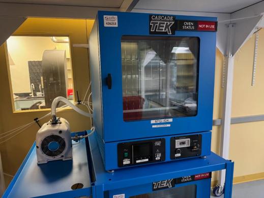Cascade Tek TVO-5-VC Laboratory Vacuum Oven with Integrated Agilent Dry Scroll Pump-cover
