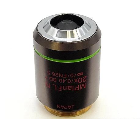 Olympus MPlanFL N 20x BD P Pol Microscope Objective-cover