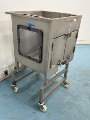 Sartorius 200L Cubical Stainless Steel Pallet-Mounted Bioprocess Tank-cover