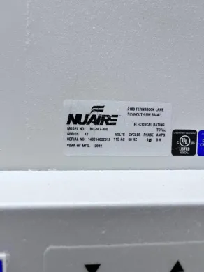NuAire Animal Bedding Disposal Station for Laboratory Animal Facility Waste Management