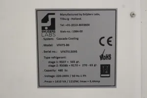 Snijders VF475-86 Ultra Low Temperature Freezer (-80°C) with 440L Capacity, 4 of 4
