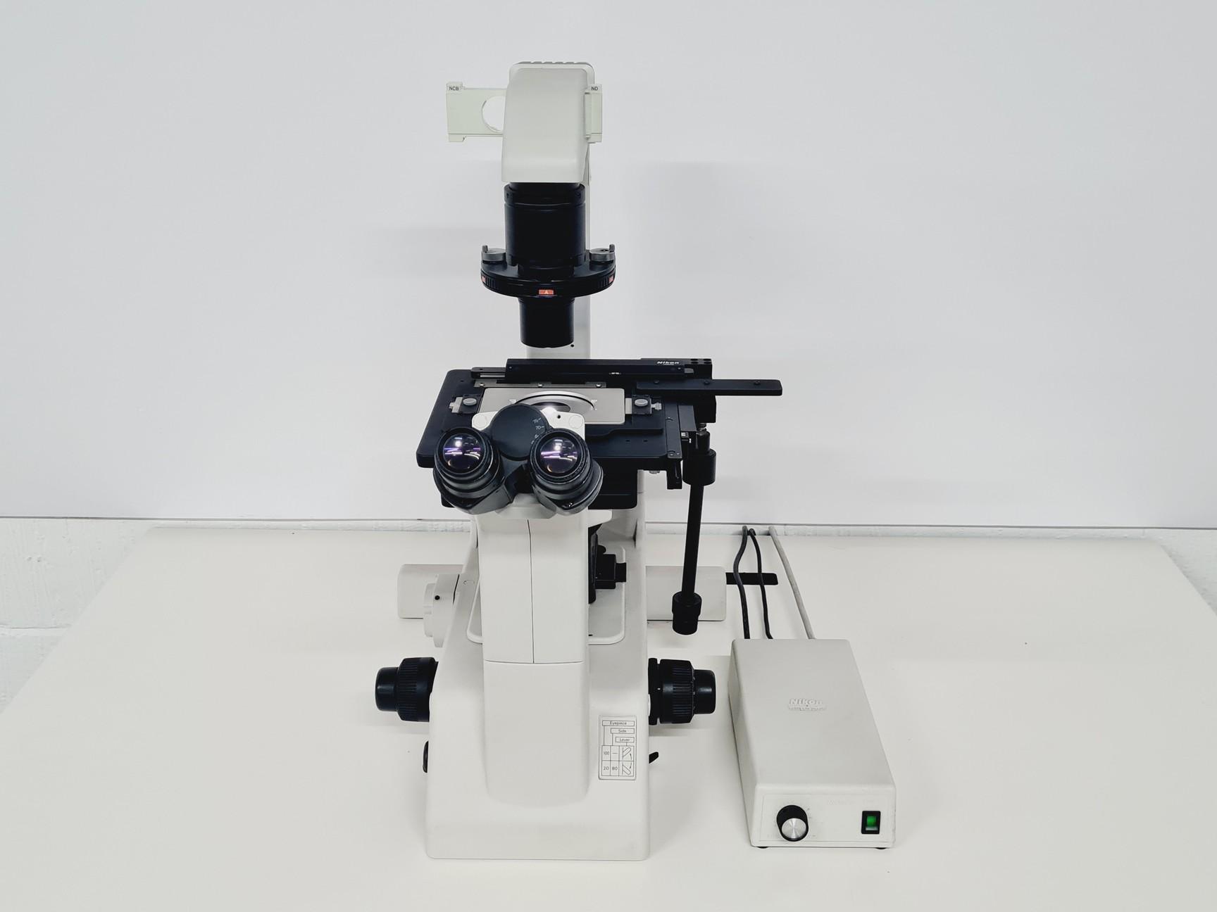 Nikon Eclipse TE200 with Objectives Ph1 10x, Ph2 40x