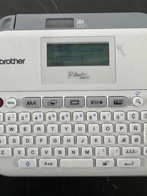 Brother P-Touch D400 Laboratory Label Maker with QWERTY Keyboard-cover