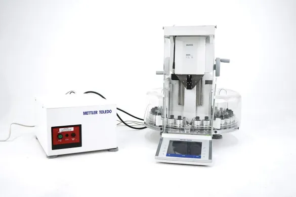 Mettler QB1-PS Quantos QD204 Analytical Balance with QS30 Q2 Powder Dosing Unit and Software