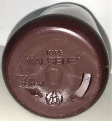 Nalgene 2004-0008 250mL Amber Narrow-Mouth Sample Bottle with Cap (Pack of 25), 2 of 6